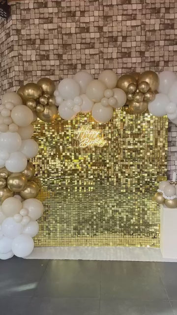 Shimmerwall – Goud | Stel Zelf Samen